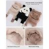Elastic Kids Snow Beanie Trendy Kids Winter Scarf Versatile Plush Mask Hat  Outdoor