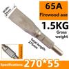 Wood Splitting Axe Chisel SDS Max 40CrMo Alloy Steel Chopping Axe Heavy Duty Firewood Splitting Maul for Electric Hammer Drill