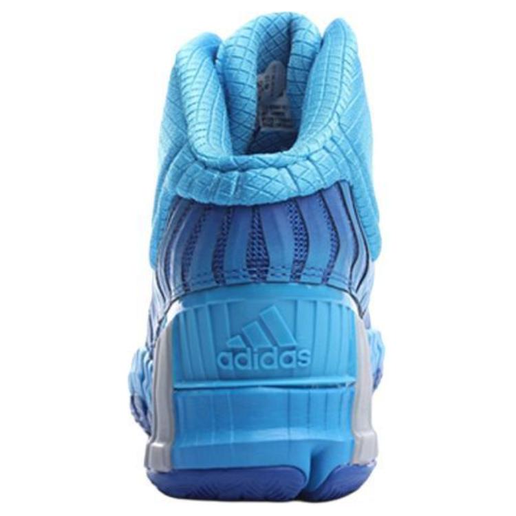Adidas Adipure Madquick 2 Versatile Comfortable Durable Mid-Top Basketball Shoes Men Sneakers Blue G99605