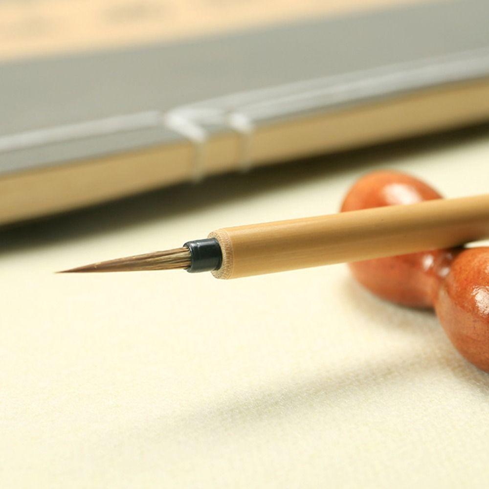 Crisperding Hook Line Fine Paint Brush Chinese Brushes Script Writing Brush Calligraphy Brush