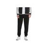 PUMA Solid Color Outdoor Casual Mid Waist Straight Leg Knit Sports Pants Men bottoms Black 674259-01