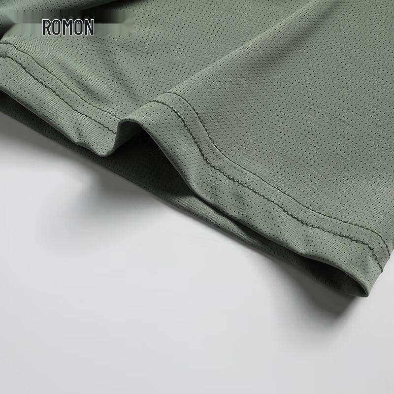 ROMON Men's Quick-Dry Seamless Short Sleeve T-Shirt