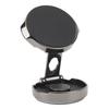 Black Round Foldable Magnetic Phone Holder Mobile 180 Degrees  Folding Phone Bracket Stand for IPhone 14 13