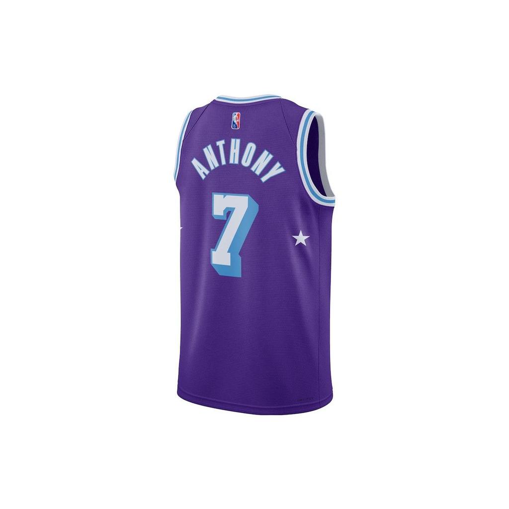 Nike Basketball Jerseys Men's Purple Moderate Straight Fit DB4032-509