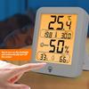 Large LCD Digital Thermometer Hygrometer for Home Offices Nursery Wall Mounted Indoor Climate Monitor Battery Powered