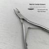 Easy Cut Small Blade Nail Art Cuticle Nipper: Professional Tool for Trimming Toenails, Hangnails, and Cuticles