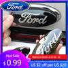 Neuer 2026 Autoaufkleber 3 Stück Auto Frontemblem Hecklogo für Ford Focus Limousine Escape Escort Mondea Edge Taurus Exolorer Territory St