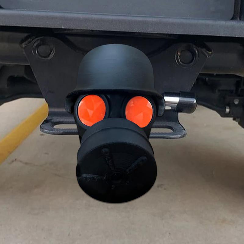 Dust Headgear Design Tow Hitch Cover Trailer Hitch Receiver Cover Plug Anti-Rust Hook Dust Plug Protector For Cars SUVs RVs