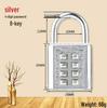 Outdoor Waterproof Anti-theft Combination Lock for Gym, Dorm, Locker, Cabinet, and Suitcase.