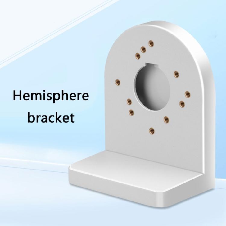 Durability Plastic Wall Mount Bracket For 3Inch Security Cameras Lightweight Construction Vibration Resistant Base