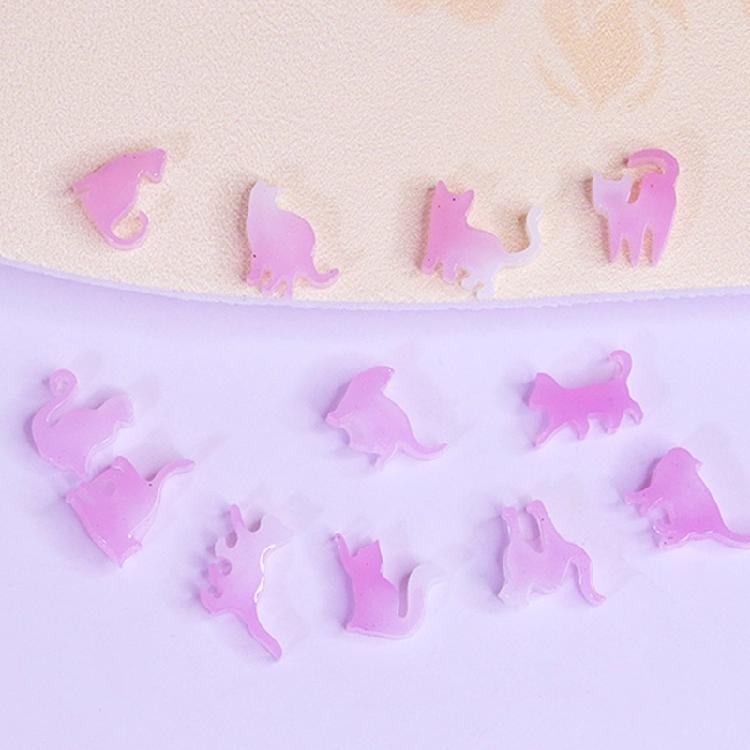 Elegant Sturdy Silicone Cats Earring Mould for Jewelry Making Accessory for Crafting Supplies Home Accessories