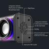 Mini Size Mecha Speakers Transparent Wireless Speakers New Bluetooth 5.0 Speakers