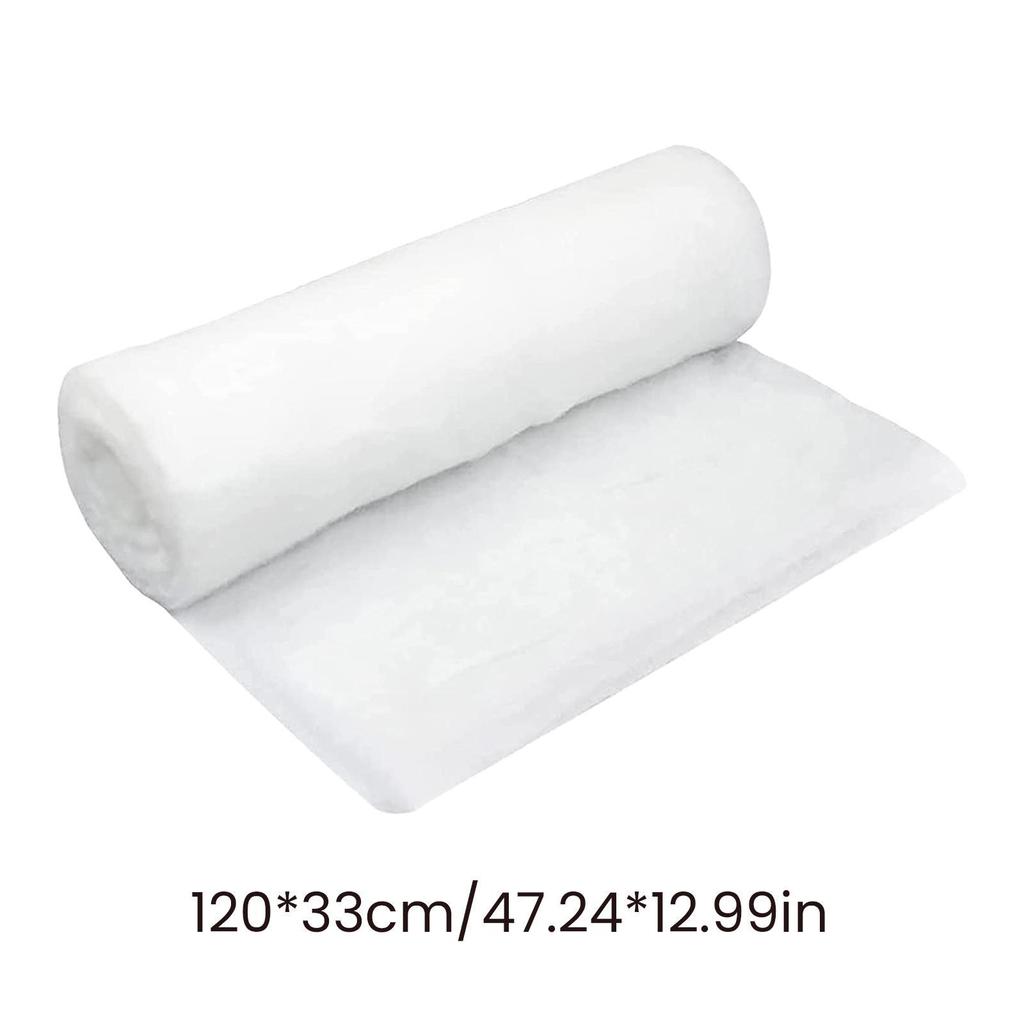 Falscher Weihnachtsschnee Rolle Weiche Weiße Verdickte Schneematte Schneedecke für Hintergrund