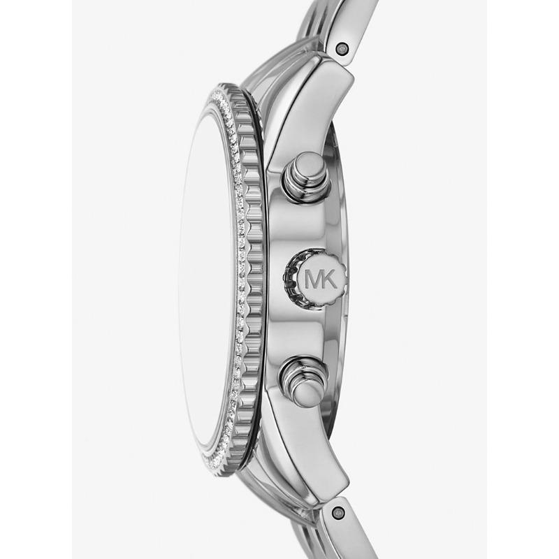 Michael Kors Mini Bryant Silver-Tone Watch MK7539