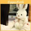 Adorable Bow Tie Cartoon Rabbit Plush Doll Children Toy For Gift Birthday