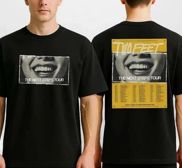 Two Feet USA Tour 2026 TShirt or hoodie MarchMay Dates Multi Venue Tee S5XL S