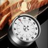 Magnetic Mechanical Timer Stainless Steel Alarm Clock Rotating Timer  For Study Cooking Baking