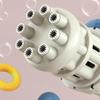 Space  Machine Child Blowing  Holding Eight-Hole Bubble Toy Easy To Operate Popular Bubble Guns For Kids Bulles Savon Enfant