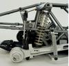 Aluminum Metal Rear Suspension Arms For Tamiya 58719 1/10 RC BBX BB01 High Performance 2WD Off-Road Buggy Metal Shock Tower Support Suspension Arms B