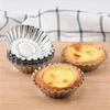 20pcs Egg Aluminum Cupcake Cake Cookie Lined Mold Mould Tin Baking Tool Hot
