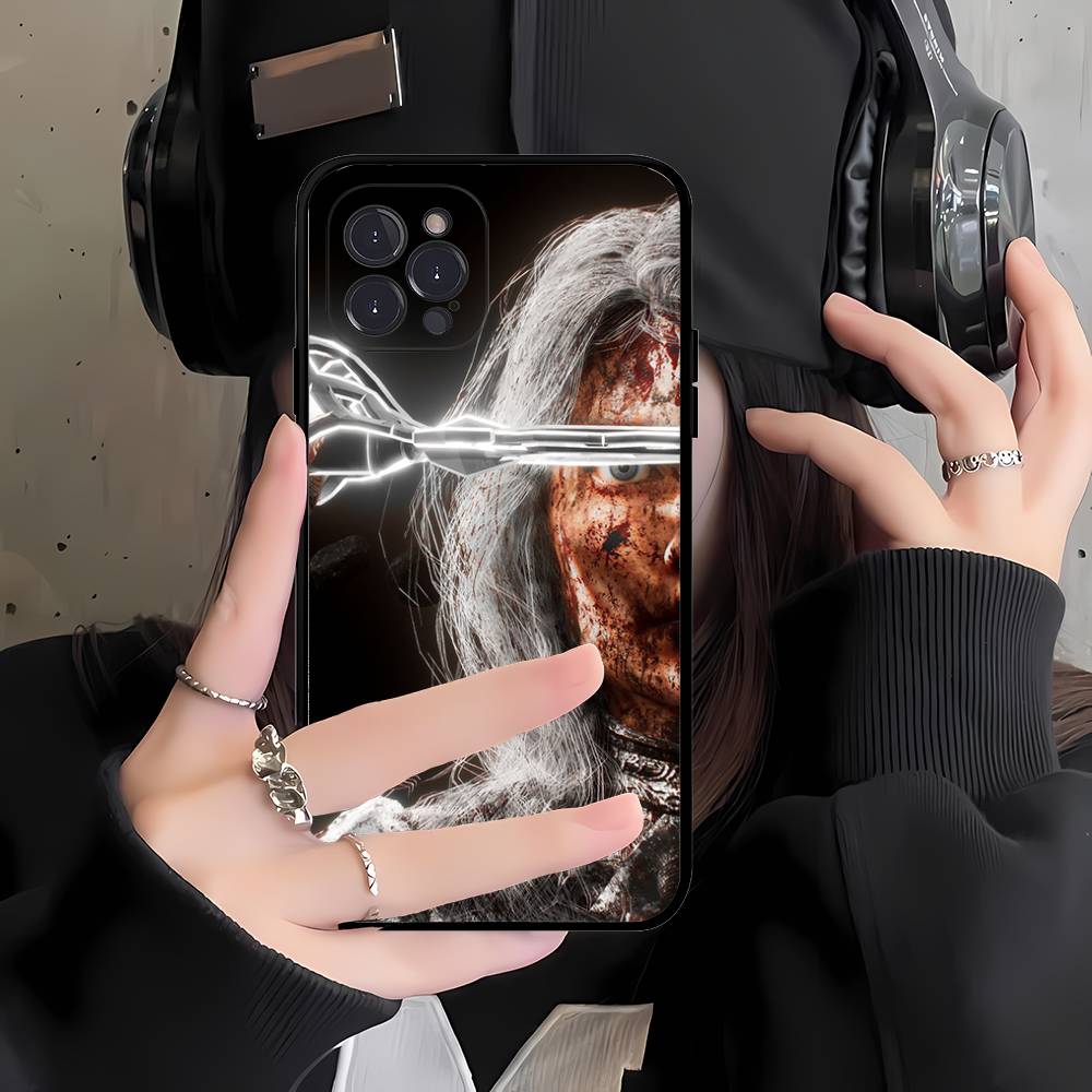 Clair Obscur Expedition 33 Game Phone Case For Iphone 16 15 17 13 14 12 11 Pro Max Plus Black Shell Cover Case