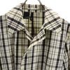 N.HOOLYWOOD Check Coat White X Black Men's Used
