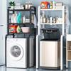 MARYYA Foldable Bathroom Over-Toilet Storage Rack