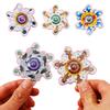 Cartoon Kids Toy Figure Pattern Gyroscope For Childrens Day Gift School Activity