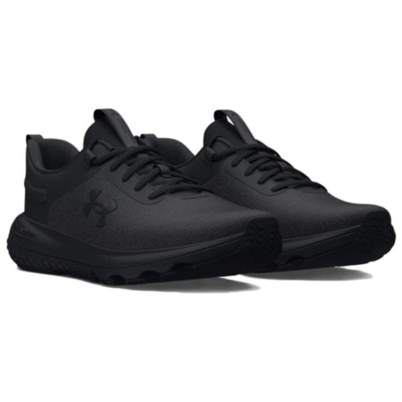 Under Armour Charged Revitalize 'Triple Black' Sneakers 3026679-002