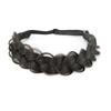Adjustable Braided Hair Headband Golden/Brown/Black Handmade Hair Band  Women