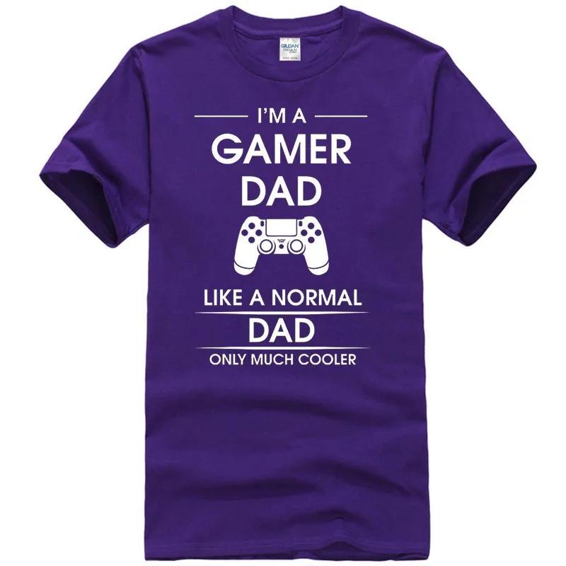 Im A Gamer Dad Fathers Gift Advanced Warfare Console Gaming T Shirt Mens Short Sleeve Casual Cotton ONeck Summer TShirt