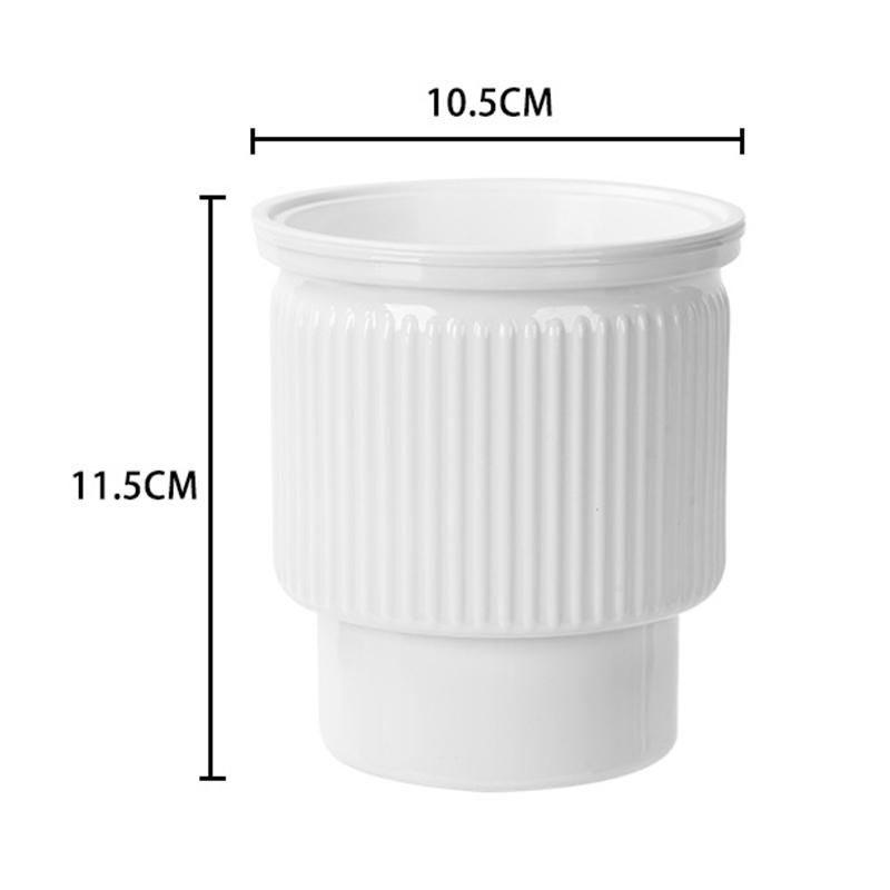 Creative Self-Absorbent Transparent Water Culture Pot Small Potted Plant Ware Office Decoration