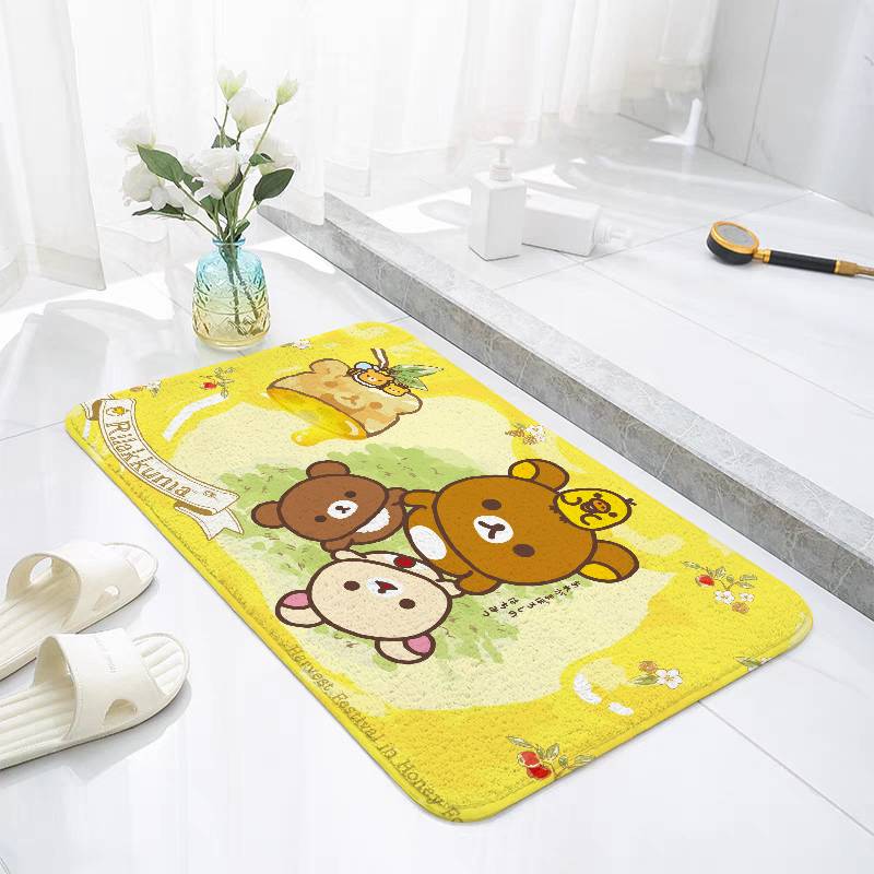 RilakkumaS Floor Mats Home Laundry Rug Carpet For Living Room Decor Lounge Area Anti-slip Foot Mat Entrance Doormat