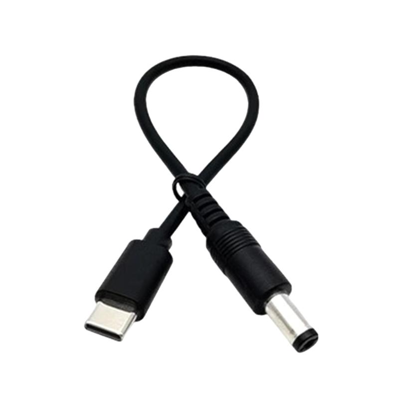DC5V Male To Type C Male Charging Cable for Phone Tablet Speaker Headphones 4 Connector Size Supports Up To 36W Power