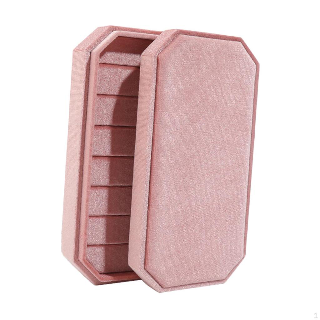 Jewelry Box Display Tray Treasure Case Multifunctional Ring
