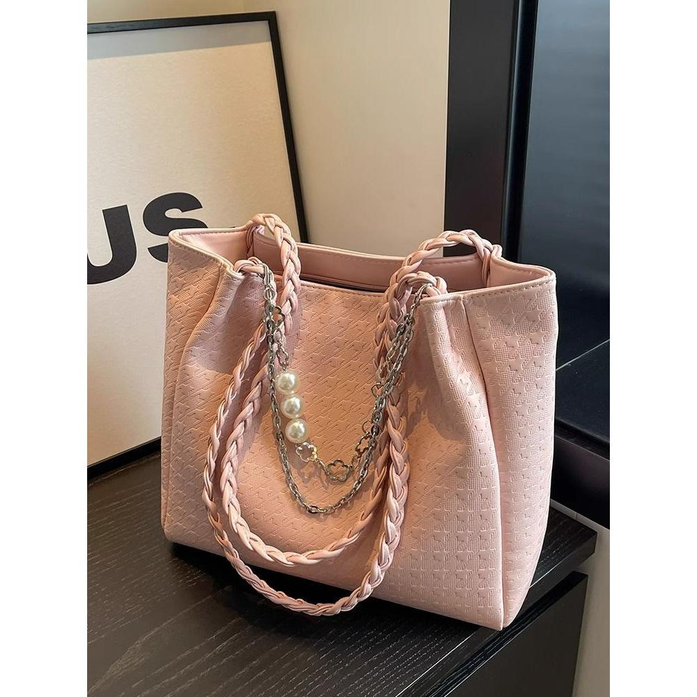 Wholesale large-capacity bags Women's versatile shoulder bag chain Student class bag Commuter tote bag Women's shoulder bag