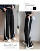 Women's High Waist Wide-Leg Slimming Sports Pants - Versatile Casual Trousers for Autumn & Summer 2024
