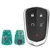 LIXIANG  World Car Remote Control Key For Cadillac Escalade SRX XTS ESV ATS CTS HYQ2AB 315MHz HYQ2EB 433MHz ID46 PCF7937E Card