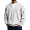 Men'S Long Sleeved Fake Two-Piece Hoodie Fashion Top