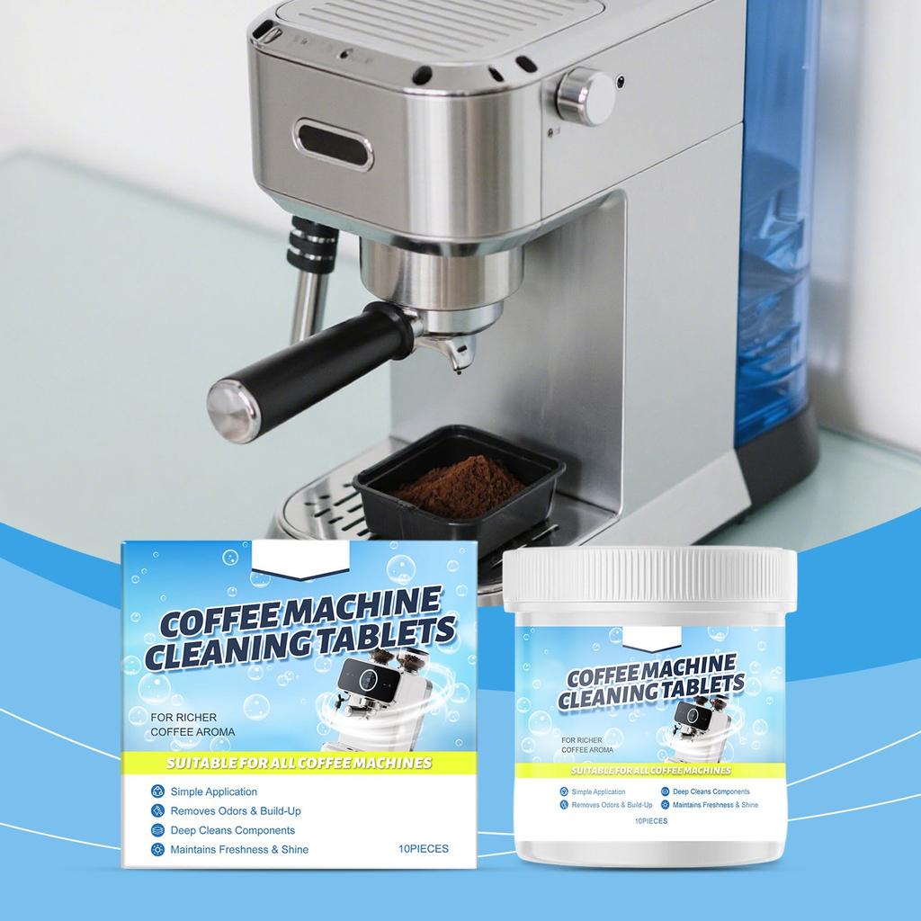 Coffee Machine Cleaning Sheet For Cleaning Scale And Stains, Stainless Steel Coffee Machine Filter Screen Cleaning Sheet.
