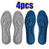 Unisex Memory Foam Orthopedic Insoles For Shoes Antibacterial Deodorization Sweat Absorption Insert Sport Shoes Running Pad