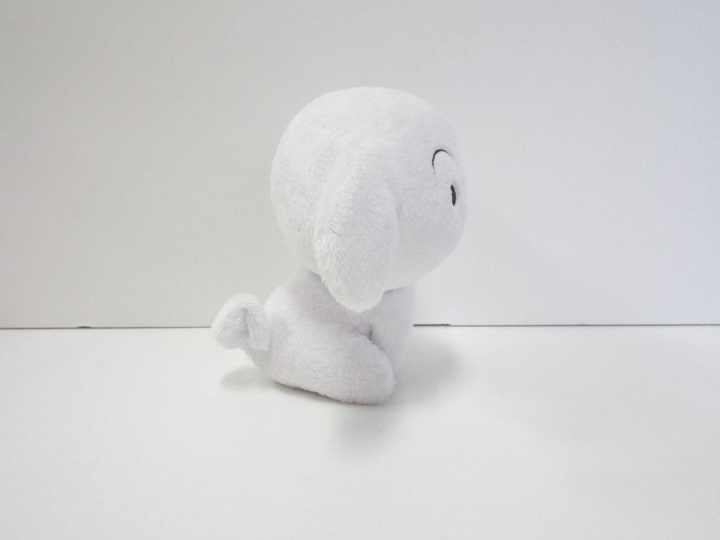 Sanei Boeki Crayon Shin-chan Shiro (S) W10 x D8 x H14cm Plush Toy SN02