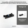 N52 Magnetic Quick Release Plate Expansion Kit for Insta360 X6/X5/X4/X3 Action Cameras with 1/4 Dual Cold Shoe Vertical Mounting