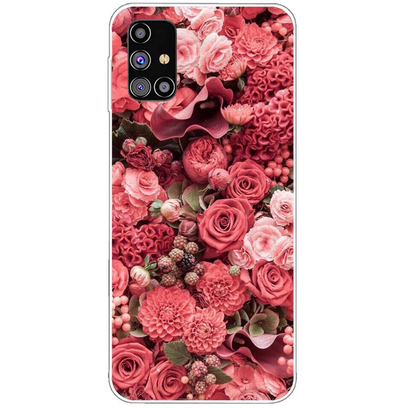 Do Samsung Galaxy A31 A51 A71 Etui Silikonowe Tylne Etui Telefoniczne Do Samsung A315 A515 A715 Miękkie Etui Zderzak Coque z Kreskówką