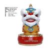 Lion Dance Ornaments Pair - Chinese New Year Decorations for Home, Office, or Gifts