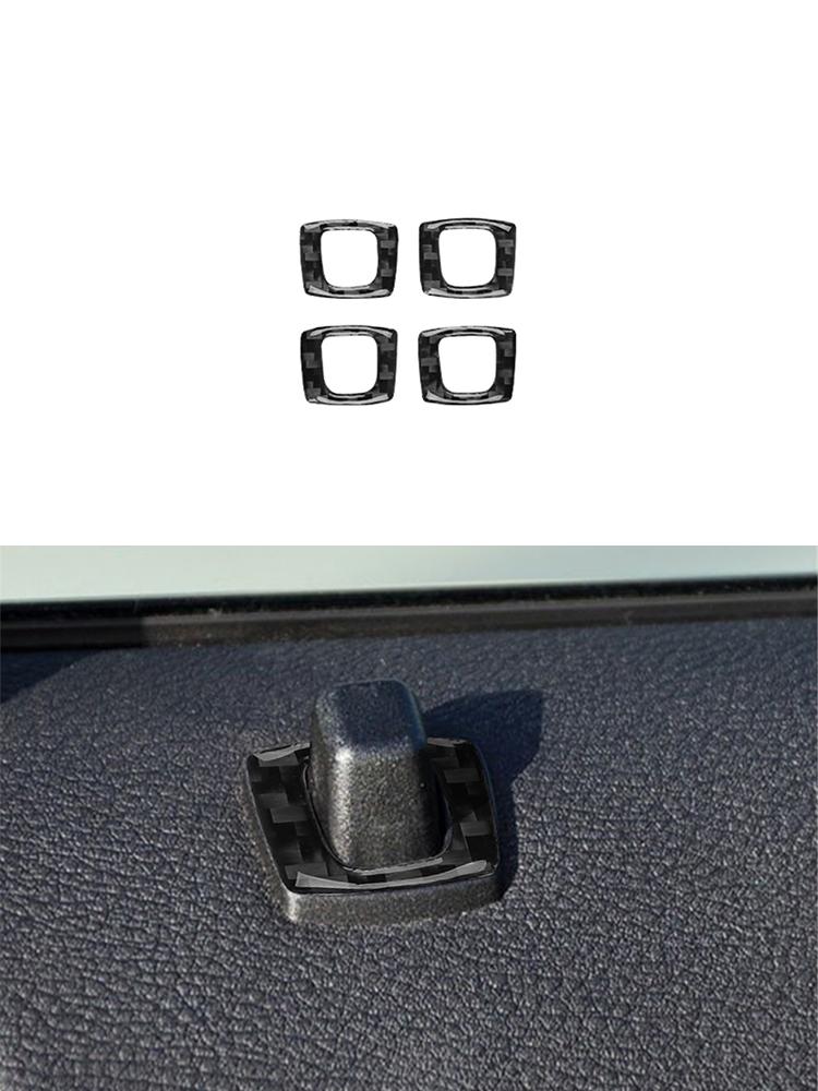 Carbon Fiber Car Interior Center Console Gear Shift Panel Decoration Stickers For BMW X3 2004-2010 Car Accessories