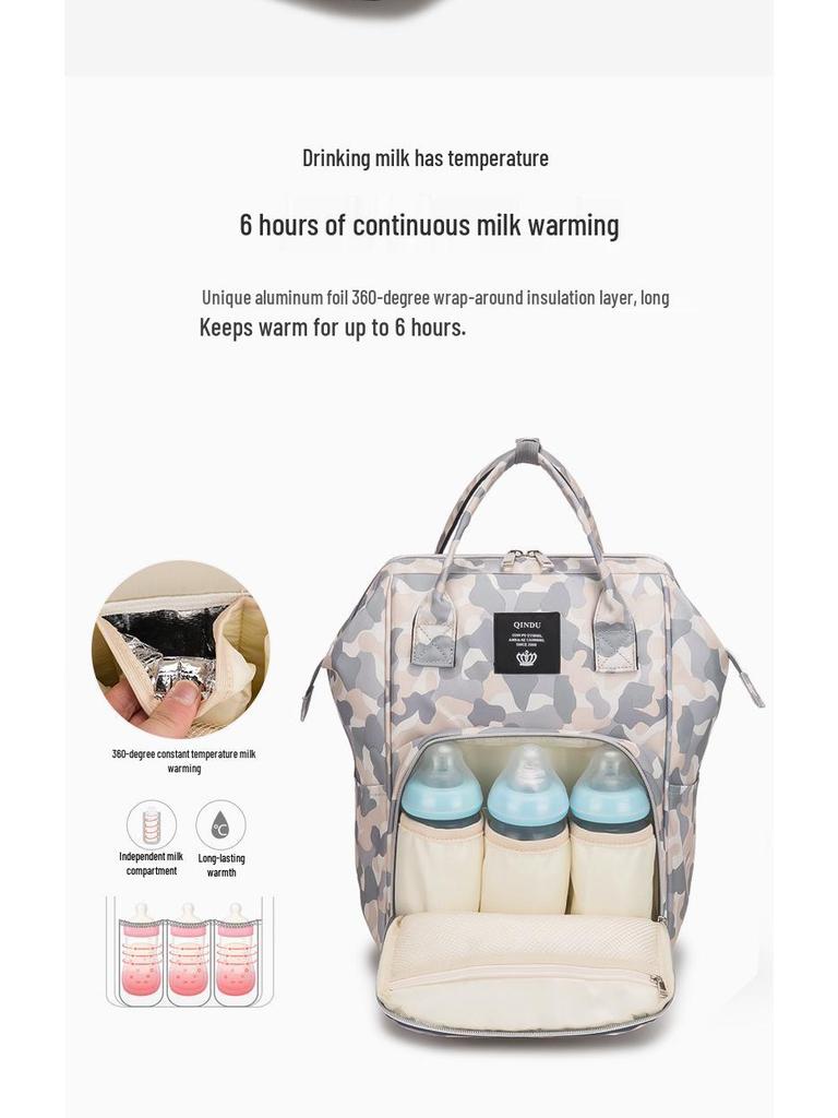 Multifunktionale Wickeltasche mit großer Kapazität für Mütter und Babys - Auf Lager