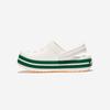 Crocs Crocband Clog Toddler [CRS207005-WHITE/GREEN IVY]