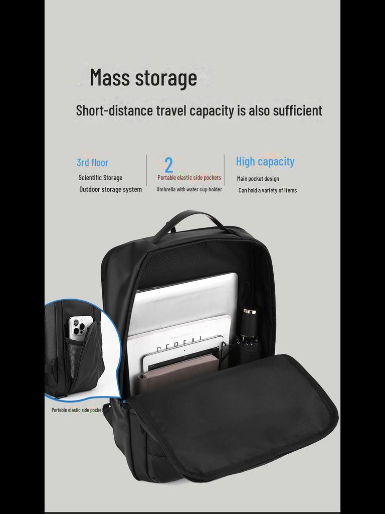 Stylish Large Capacity Casual Business Backpack for Women and College Students