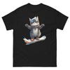 Exotic Shorthair Cat Snowboarding Fun Snowboarder T-Shirt